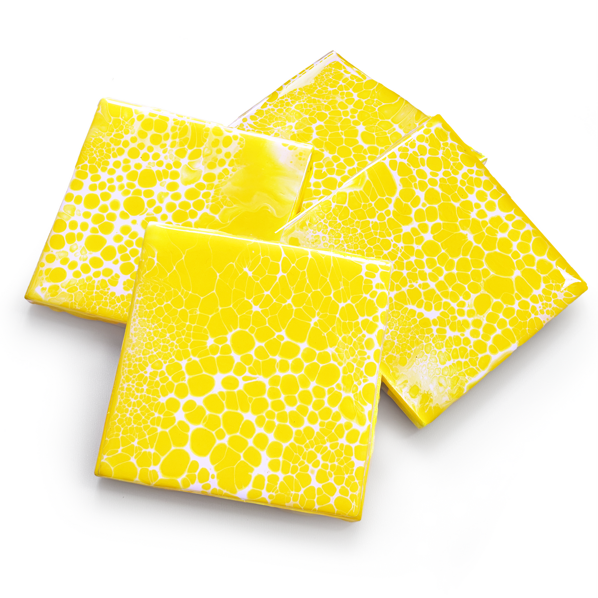 Sunshine Yellow Coaster Set