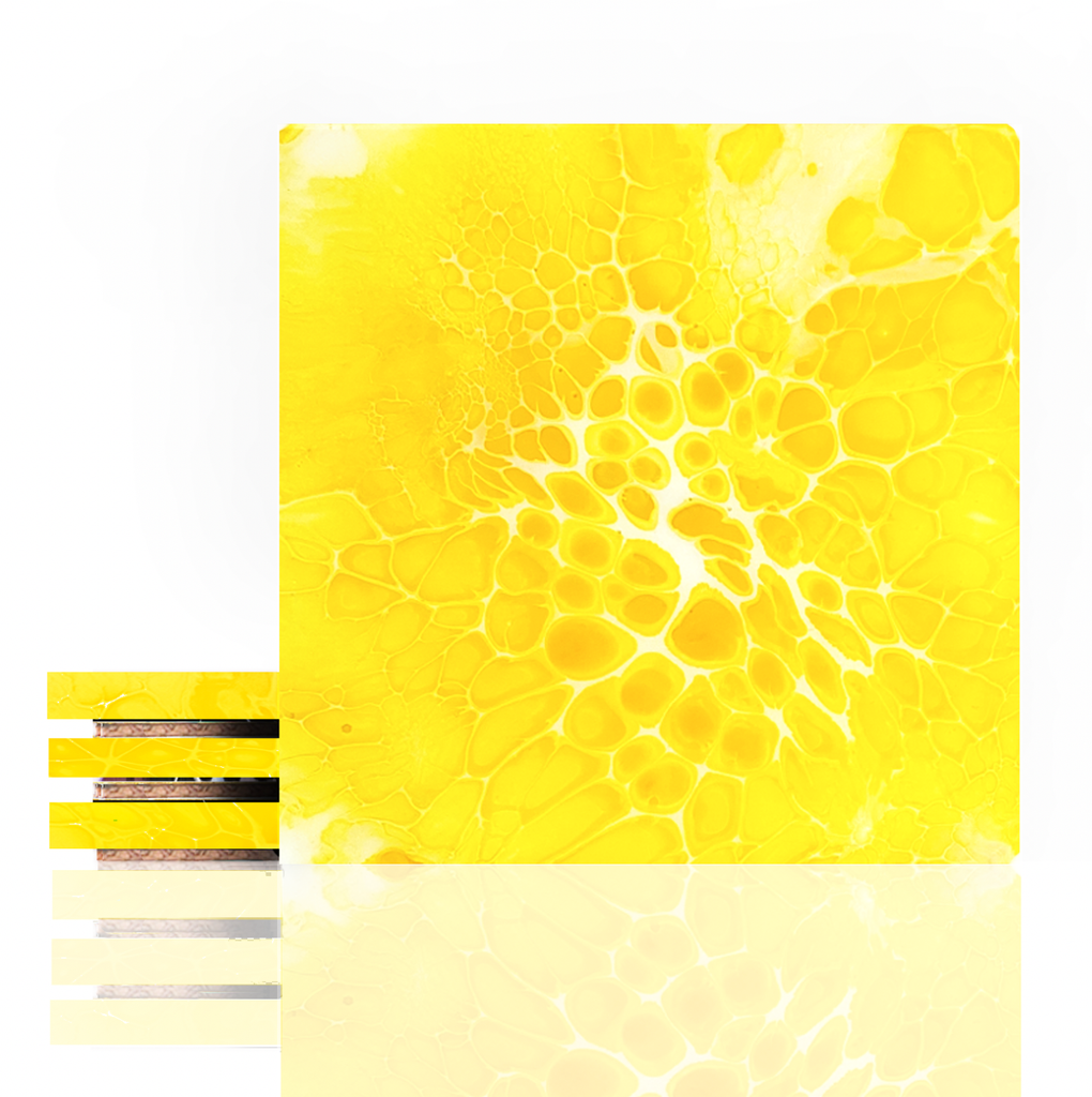 sunshine-yellow-designer-coaster-set