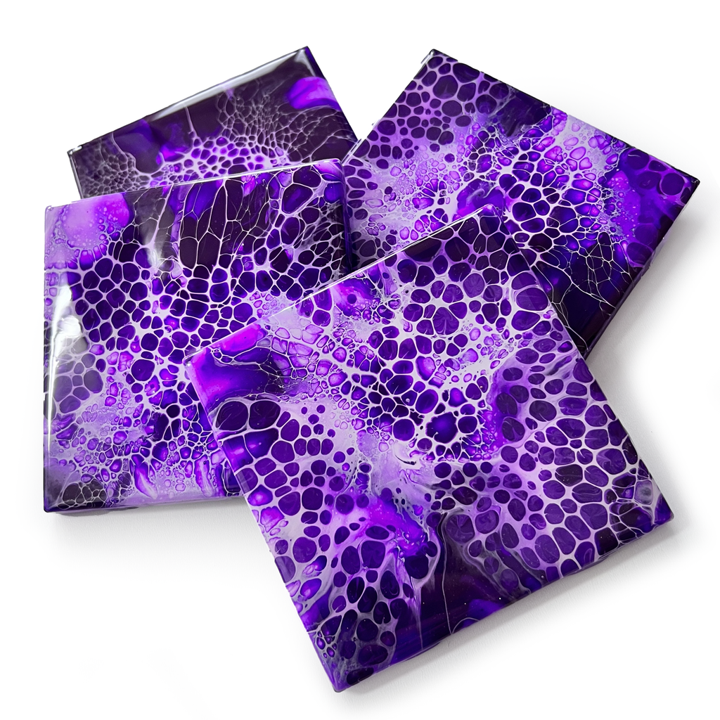 purple-designer-coaster-set